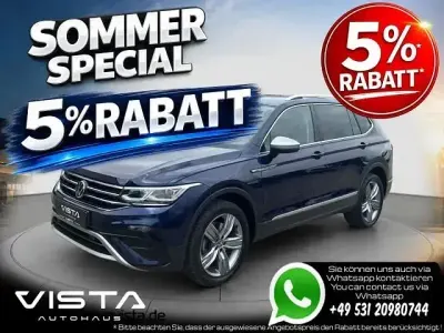 Gebraucht VW Tiguan Allspace 200 PS (147 kW) 2023 Atlantic blue metallic SUV