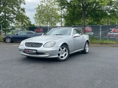 Second-hand Mercedes SLK200 163 CP (119 kW) 2003 Argintiu Cabrio