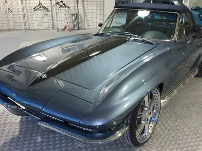 Usata Corvette Z06 513 CV (377 kW) 1965 Blu Cabrio
