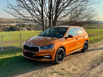Gebraucht Skoda Fabia 110 PS (80 kW) 2021 Orange Kleinwagen