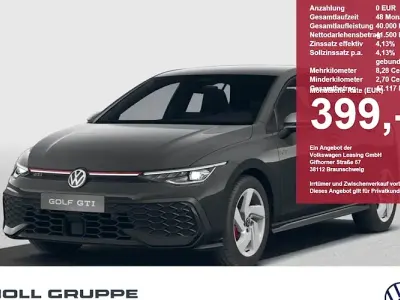 Neu VW Golf VIII GTI 265 PS (194 kW) 2026 Grau Limousine