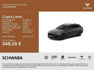 Gebraucht Cupra Leon VZ 310 PS (228 kW) 2023 Graphene grau Kombi