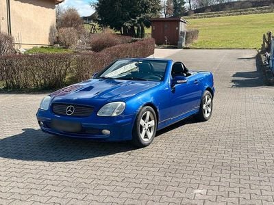 Gebraucht Mercedes SLK200 170 PS (125 kW) 2000 Blau Cabrio