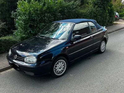 Gebraucht VW Golf Comfortline 75 PS (55 kW) 1999 Blau Cabrio