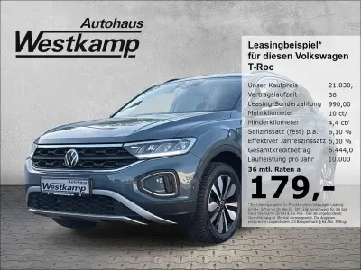Occasion VW T-Roc Goal 116 ch (85 kW) 2024 Bleue SUV