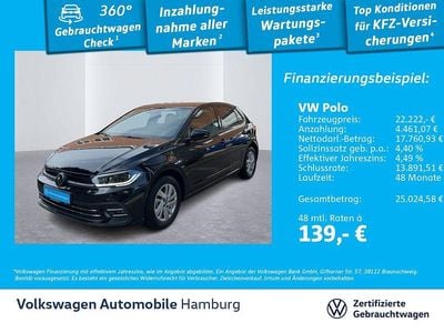 Gebraucht VW Polo Style 95 PS (69 kW) 2024 2t deep black perleffekt (metallic) Limousine