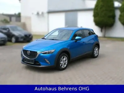 Gebraucht Mazda CX-3 Exclusive-Line 120 PS (88 kW) 2016 Blau SUV