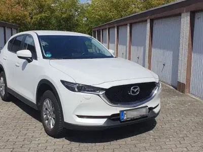 Gebraucht Mazda CX-5 Exclusive-Line 165 PS (121 kW) 2018 Weiß SUV