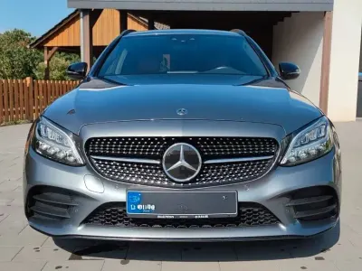 Gebraucht Mercedes C220 AMG 194 PS (142 kW) 2020 Grau Limousine