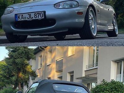 Gebraucht Mazda MX5 110 PS (80 kW) 1999 Silber Cabrio