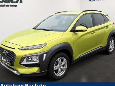 Gebraucht Hyundai Kona Style 120 PS (88 kW) 2018 Gelb SUV