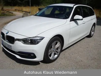Gebraucht BMW 320 Sport Line 190 PS (139 kW) 2018 Weiß Kombi