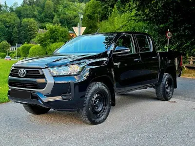 Gebraucht Toyota HiLux 150 PS (110 kW) 2021 Schwarz Pickup