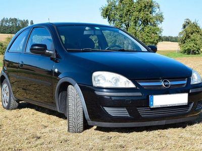 Gebraucht Opel Corsa Edition 69 PS (50 kW) 2004 Schwarz Limousine