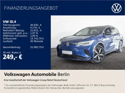 Gebraucht VW ID.4 GTX 219 kW (299 PS) 2023 Blau SUV