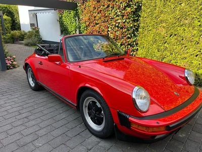 Usata Porsche 911 207 CV (152 kW) 1984 Rosso Cabrio