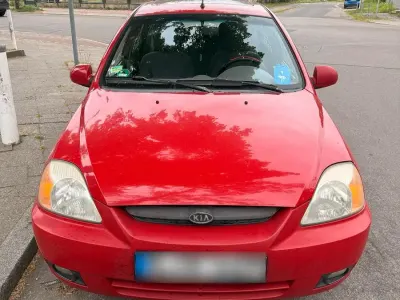 Usata Kia Rio 97 CV (71 kW) 2003 Rosso Station wagon