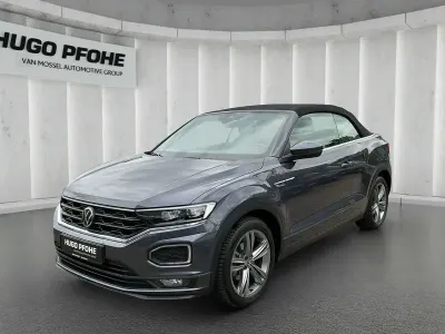 Gebraucht VW T-Roc Cabriolet R-line 150 PS (110 kW) 2022 Rauchgrau metallic Cabrio