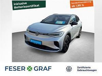 Gebraucht VW ID.4 GTX 219 kW (299 PS) 2022 Scale silver metallic schwarz SUV
