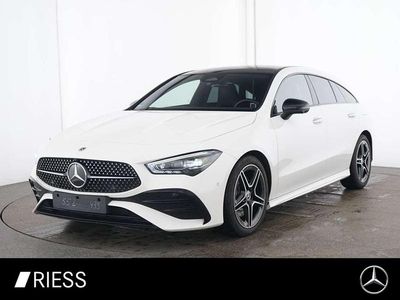 Gebraucht Mercedes CLA200 AMG 150 PS (110 kW) 2025 Unilack polarweiß Kombi