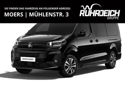 Neu Citroën Spacetourer 132 PS (97 kW) 2026 Schwarz Van / Kleinbus