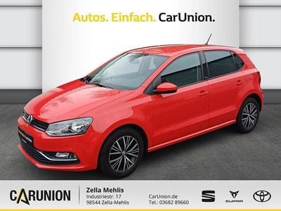 Usata VW Polo Allstar 90 CV (66 kW) 2016 Rosso Berlina