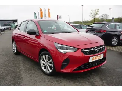 Używany Opel Corsa Elegance 75 KM (55 kW) 2021 Czerwony Hatchback