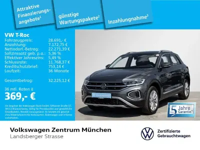 Gebraucht VW T-Roc Style 150 PS (110 kW) 2025 Grau SUV