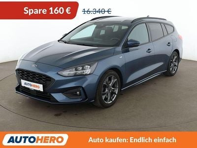 Second-hand Ford Focus ST-Line 125 CP (91 kW) 2022 Albastru Break