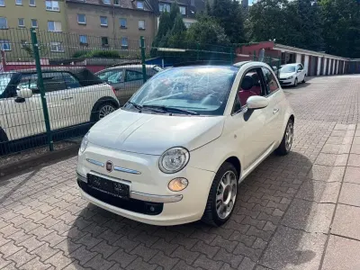 Gebraucht Fiat 500 Lounge 101 PS (74 kW) 2011 Weiß Cabrio