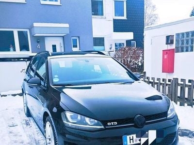 Schwarz Gebraucht 2015 VW Golf VII GTD Kombi | 7.200 € (Superpreis)