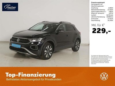Gebraucht VW T-Roc Goal 150 PS (110 kW) 2025 Deep black perleffekt SUV