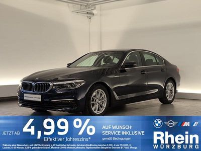 Gebraucht BMW 530 252 PS (185 kW) 2018 Imperialblau brillanteffekt me Limousine