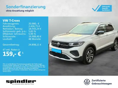Gebraucht VW T-Cross 95 PS (69 kW) 2025 Ascotgrau SUV