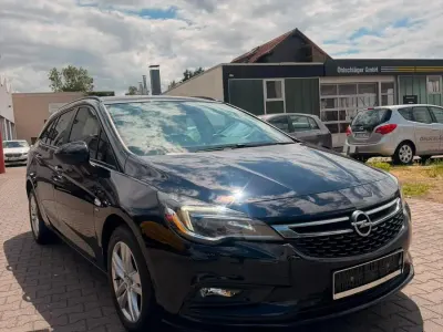 Gebraucht Opel Astra 125 PS (91 kW) 2018 Blau Kombi