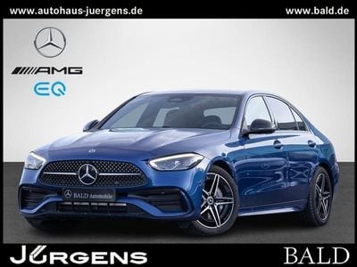 Blau metalliclack spektralblau Gebraucht 2024 Mercedes C200 AMG Limousine | 41.550 € (Fairer Preis)