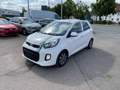 Gebraucht Kia Picanto DREAM-TEAM Edition 67 PS (49 kW) 2017 Schneeweiss Kleinwagen