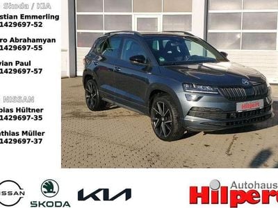 Gebraucht Skoda Karoq SportLine 150 PS (110 kW) 2021 Grau SUV
