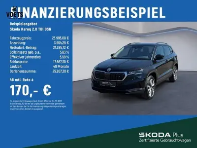 Gebraucht Skoda Karoq Style 116 PS (85 kW) 2022 Schwarz SUV