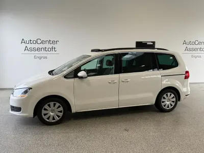 Gebraucht VW Sharan 177 PS (130 kW) 2013 Weiß Van / Kleinbus