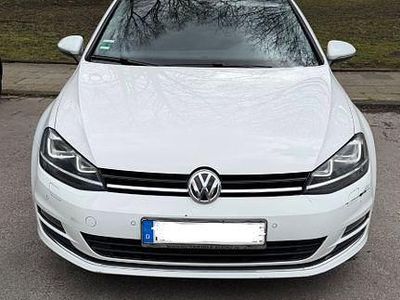 Gebraucht VW Golf VII Highline 140 PS (102 kW) 2014 Weiß Kombi