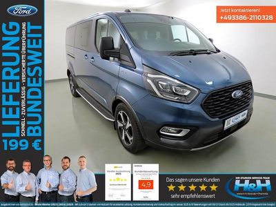 Usata Ford Tourneo Custom Active 185 CV (136 kW) 2021 Blu Furgone