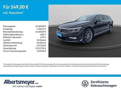 Grau Gebraucht 2020 VW Passat Elegance Kombi | 24.389 € (Fairer Preis)