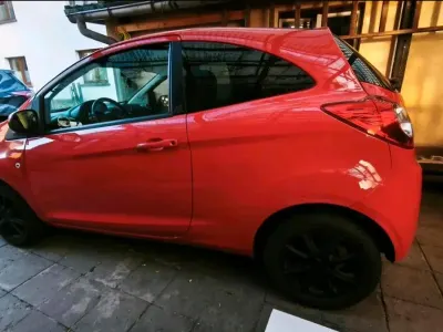 Second-hand Ford Ka 69 CP (50 kW) 2011 Roșu Hatchback