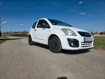 Gebraucht Citroën C2 68 PS (50 kW) 2009 Weiß Kleinwagen