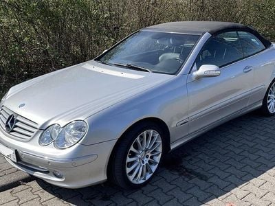 Silber Gebraucht 2004 Mercedes CLK240 Cabrio | 9.250 € (Teuer)