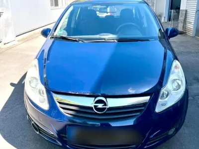 Brugt Opel Corsa Eco 60 HK (44 kW) 2010 Blå Hatchback
