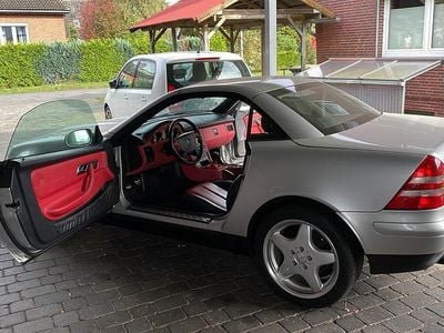 Usata Mercedes SLK200 136 CV (100 kW) 1999 Argento Cabrio