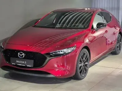 Neu Mazda 3 Homura-Line 140 PS (102 kW) 2025 Rot Limousine