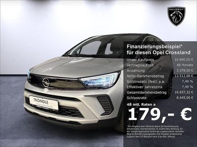 Brugt Opel Crossland Elegance 110 HK (80 kW) 2023 Grå SUV